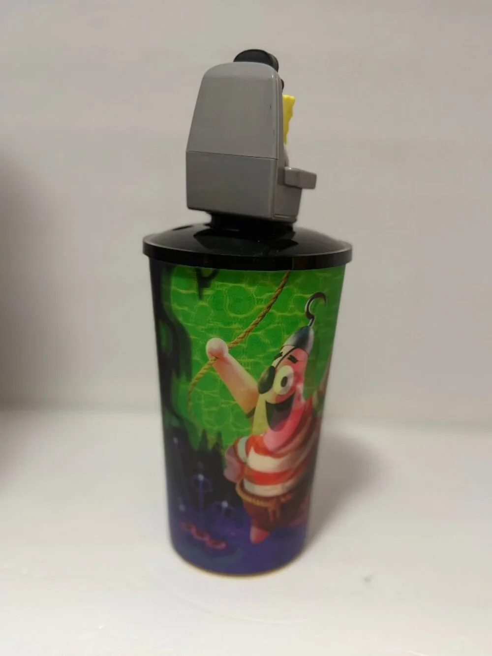 SpongeBob Movie Pirate Cup with Figurine Topper